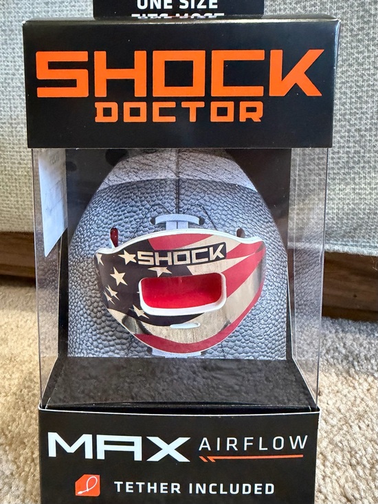 Shock Doctor Other - Shock Doctor Max Airflow Mouthguard with American Flag Design - Men